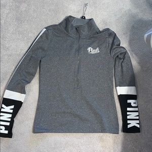 Victoria secret half zip work out jacket